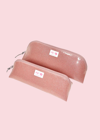 Makeup Junkie Bags - Glitter Ballerina Joey Pouch Bundle [Pre-Order]