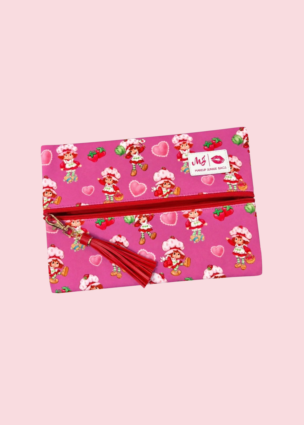 Makeup Junkie Bags - Strawberry Cupcake Cuties Travel Bags [Pre-Order]