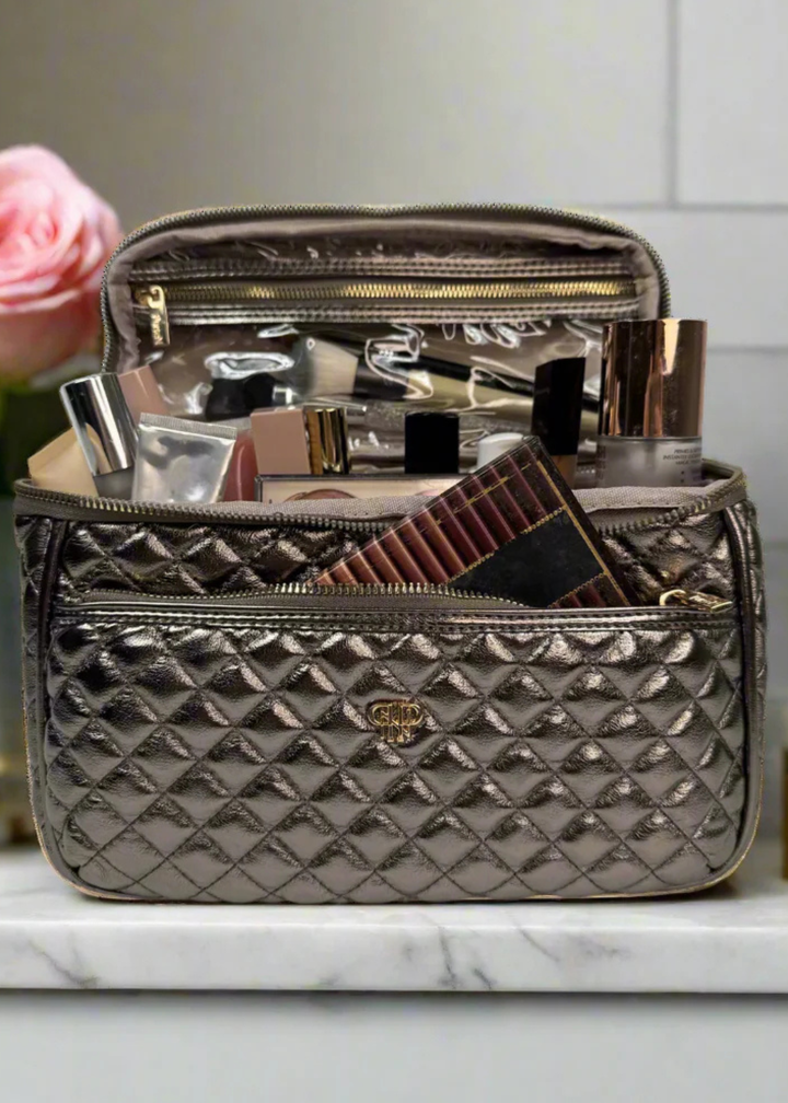 PurseN - Bronze Classic Train Case