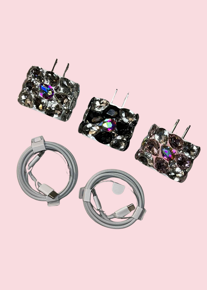 All That Glitterz - Bling Rhinestone Charger Set