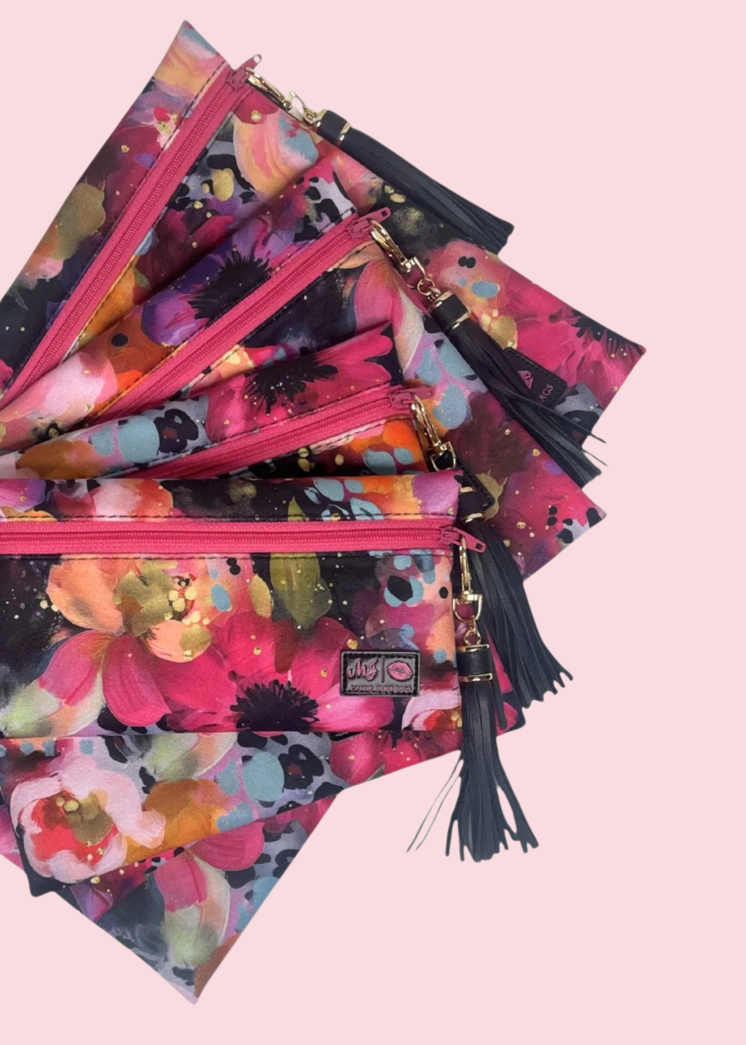Makeup Junkie Bags - Wild Bloom Travel Bags [Pre-Order]