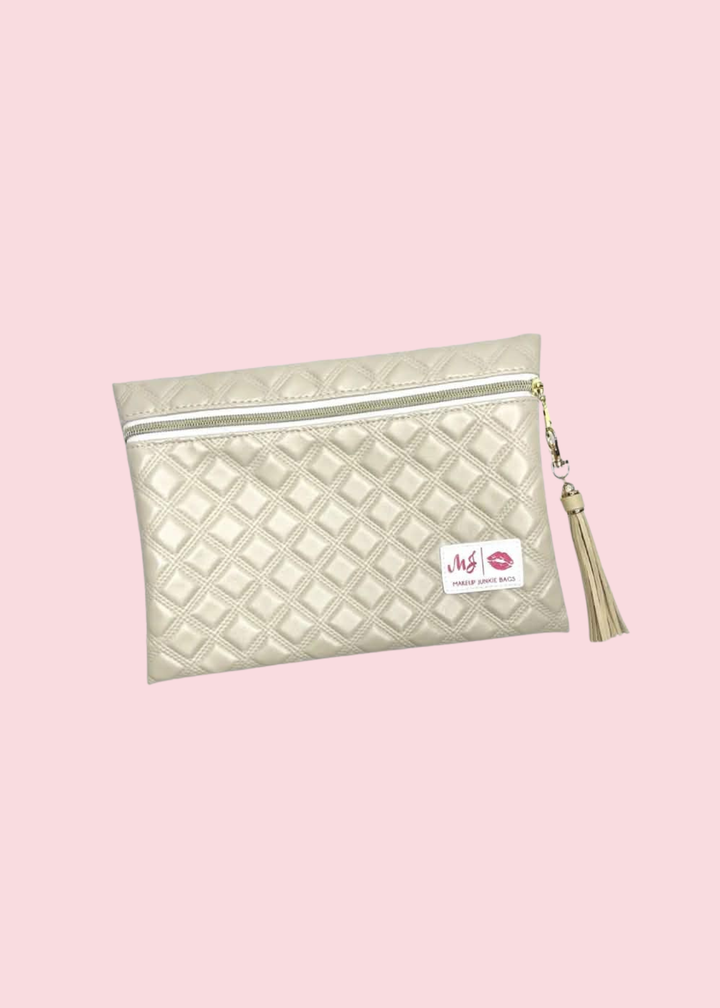 Makeup Junkie Bags - Heirloom Linen Travel Bags [Pre-Order]