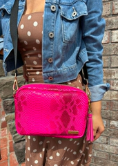 Makeup Junkie Bags - Hot Pink Copperazzi Uptown [Pre-Order]