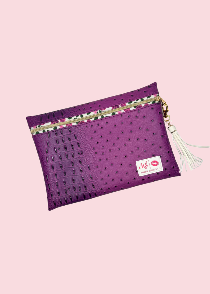 Makeup Junkie Bags - Wisteria Jumbo Top Zip [Pre-Order]