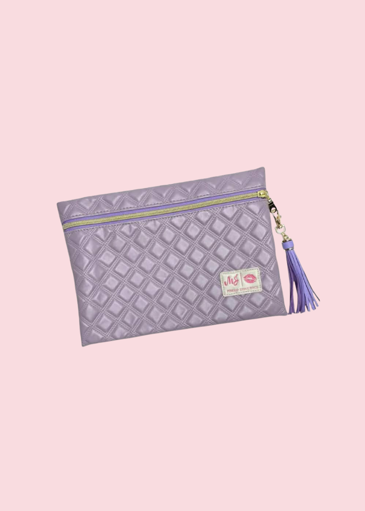 Makeup Junkie Bags - Heirloom Lilac Dust Travel Bags [Pre-Order]