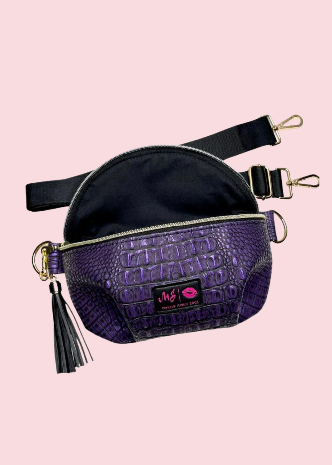 Makeup Junkie Bags - Ice Gator Majesty Sidekick [Ready to Ship]