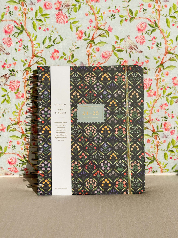 Rifle Paper Co. - Estee 2024-2025 17-Month Academic Hardcover Spiral Planner