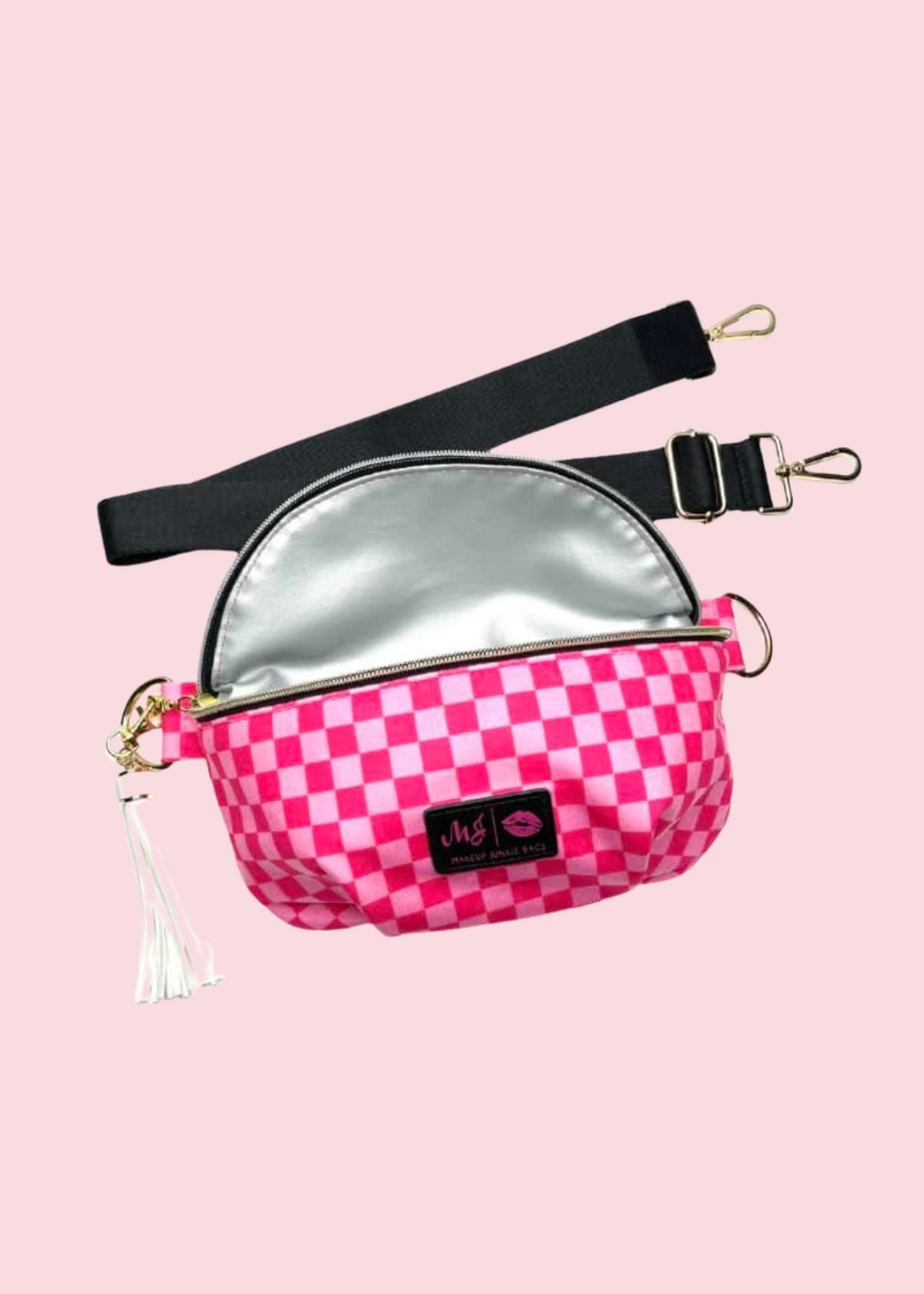 Makeup Junkie Bags - Check Baby Travel Bags [Pre-Order]