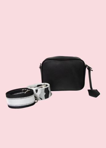 Brouk & Co - Black Lexy Camera Crossbody Bag