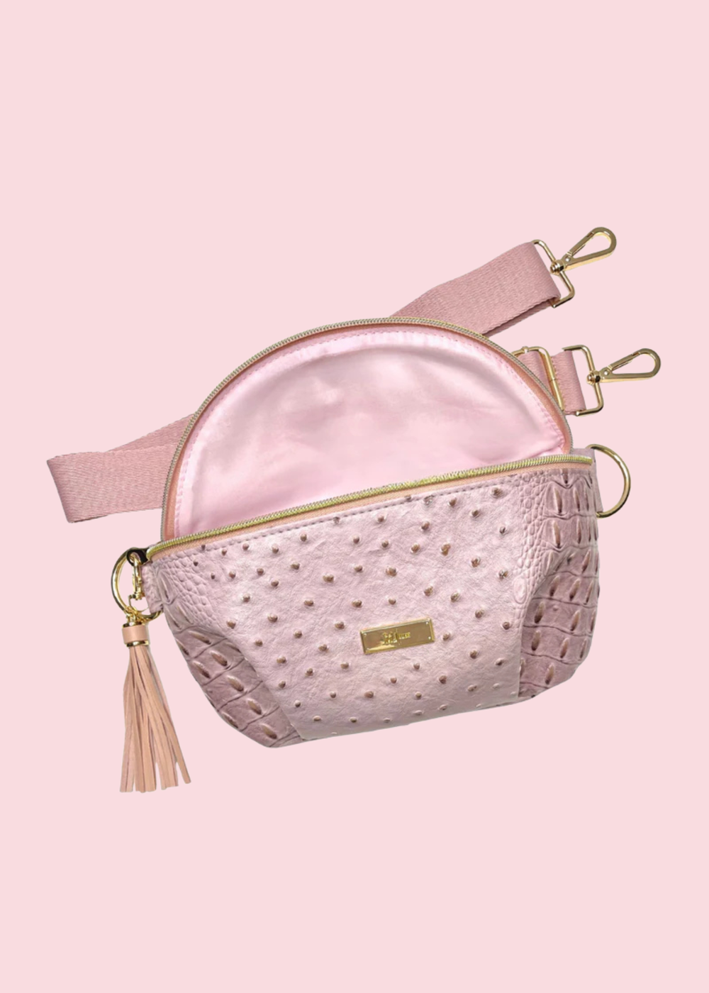 Makeup Junkie Bags - Dune Dusty Blush Luxe Sidekick [Pre-Order]