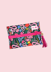 Makeup Junkie Bags - Reputation Clear Top Flat Lay [Pre-Order]