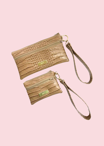 Makeup Junkie Bags - Lush Cashmere Luxe Demi Wristlet [Pre-Order]