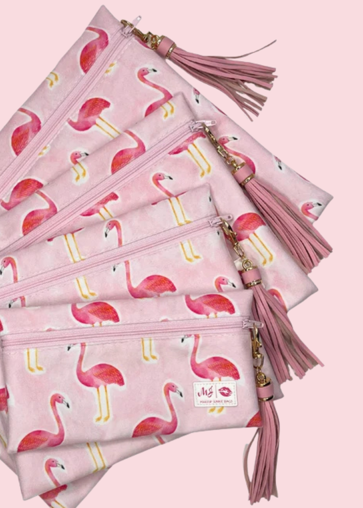 Makeup Junkie Bags - Flamingo Society Travel Bags [Pre-Order]