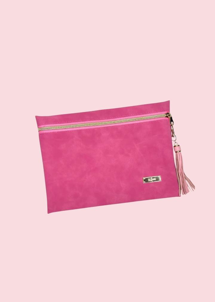 Makeup Junkie Bags - Suede Soul Candy Luxe Travel Bags [Pre-Order]