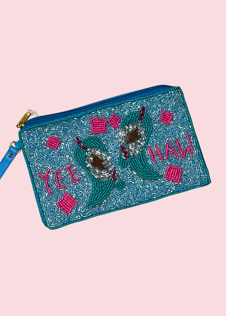 All That Glitterz - Bling Beaded Zippy Bag