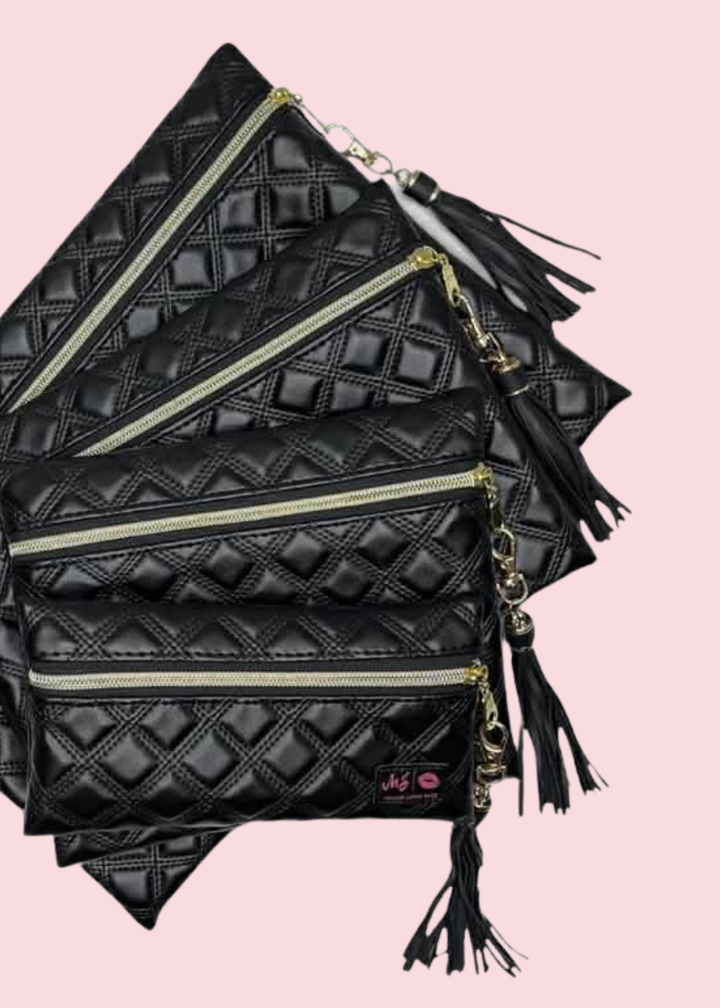 Makeup Junkie Bags - Heirloom Onyx Travel Bags [Pre-Order]
