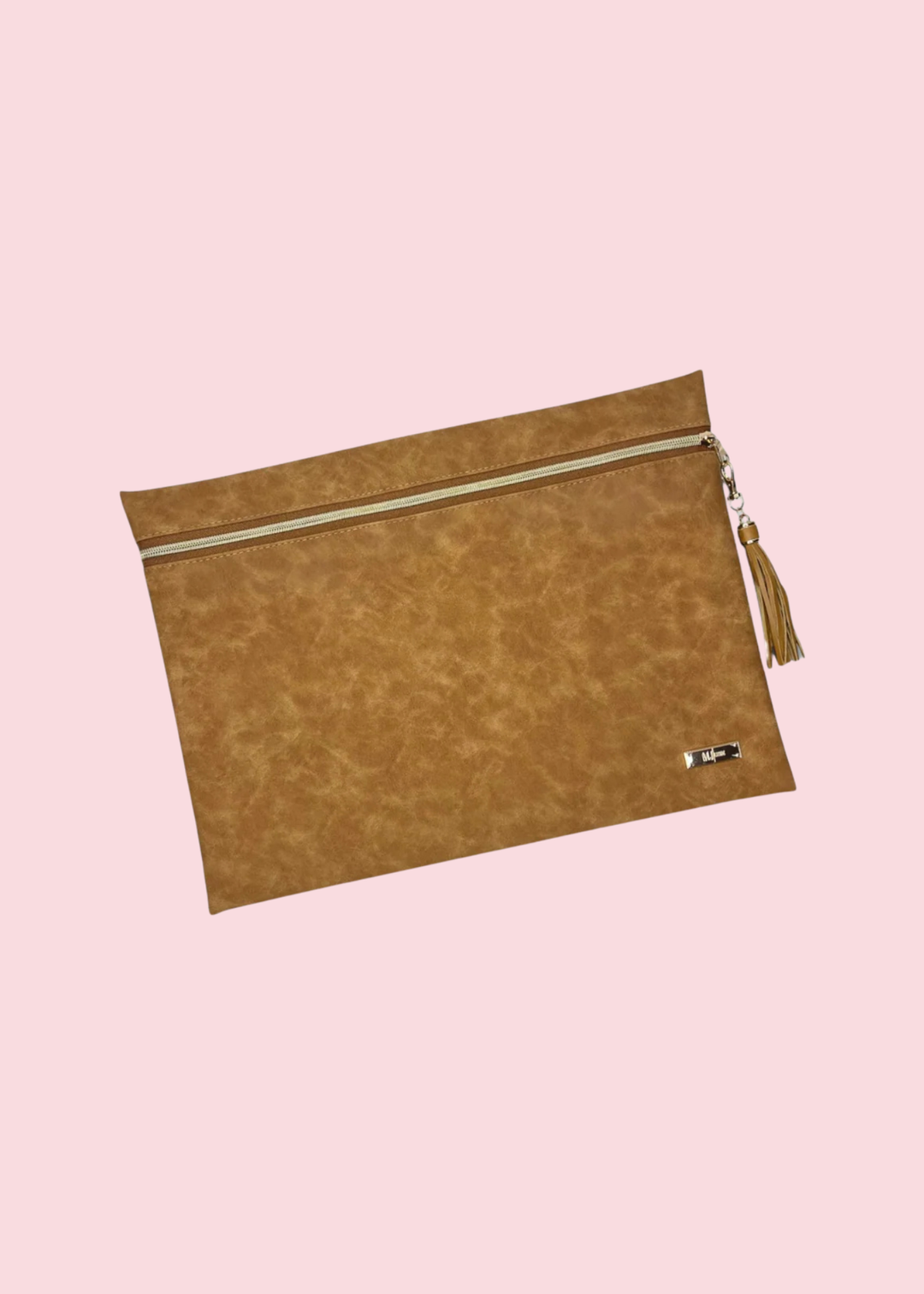 Makeup Junkie Bags - Suede Soul Amber Luxe Top Zip [Pre-Order]