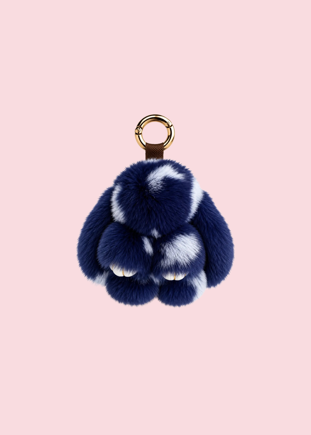 Glamfox - Multi Color Fluffy Bunny Bag Charm [Pre-Order]