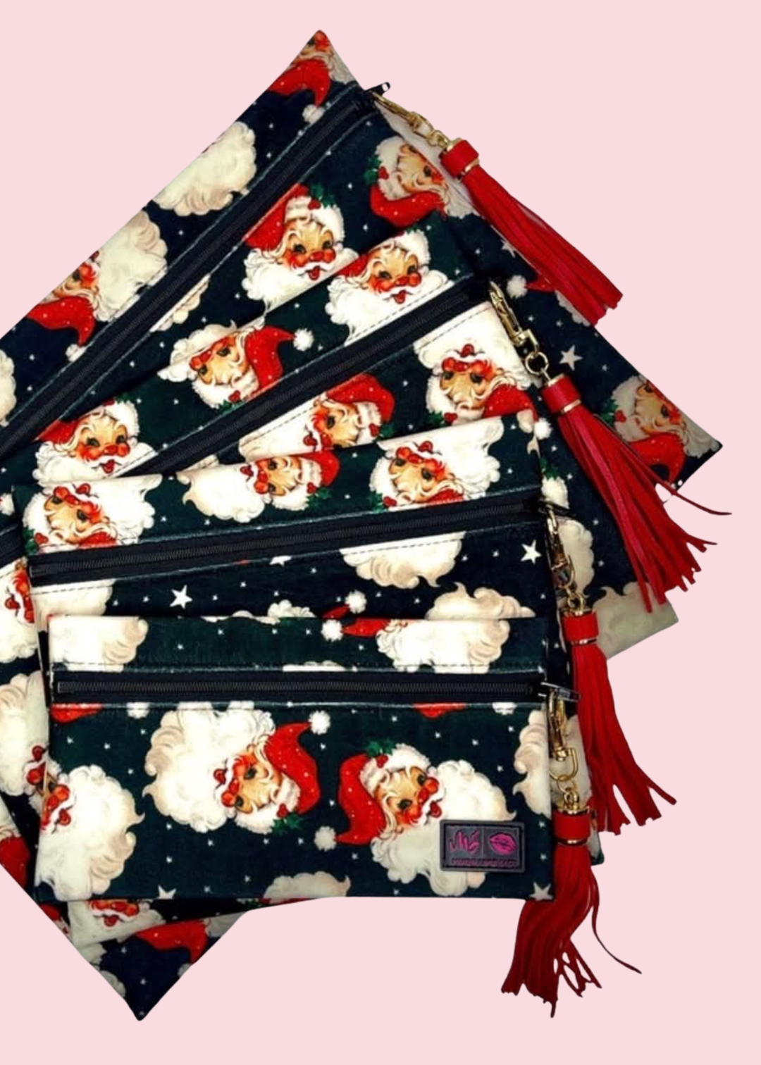 Makeup Junkie Bags - Midnight Merry Travel Bags [Pre-Order]