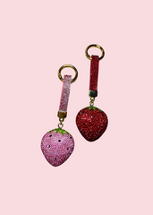 All That Glitterz - Bling Bling Strawberry Keychain