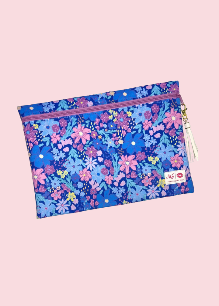 Makeup Junkie Bags - Breezy Bouquet 30A Travel Bags [Pre-Order]