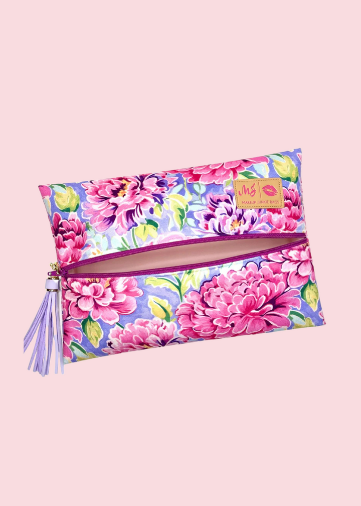 Makeup Junkie Bags - Lavender Blossom Travel Bags [Pre-Order]