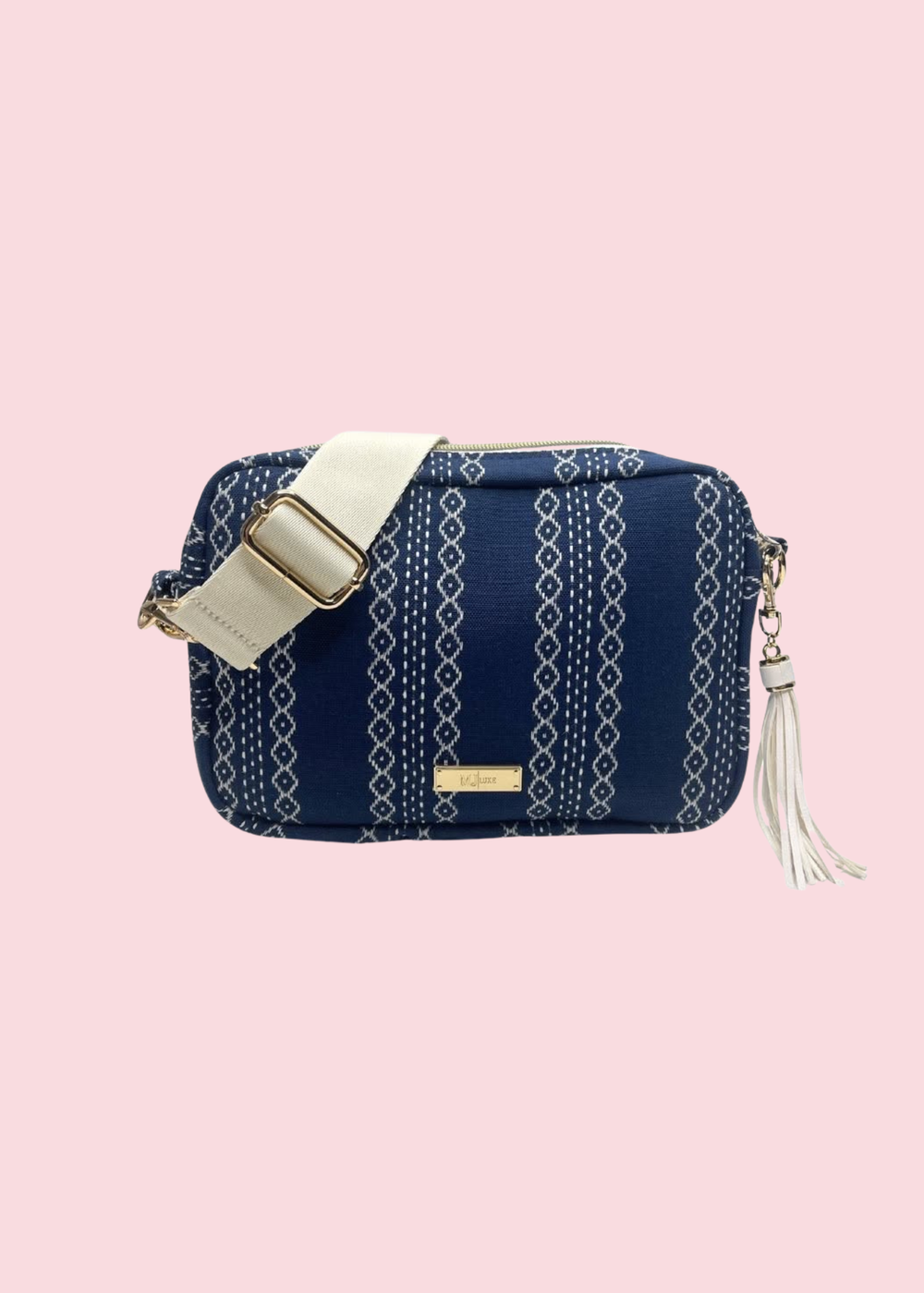 Makeup Junkie Bags - Woven Aztec Luxe Uptown [Ready To Ship]