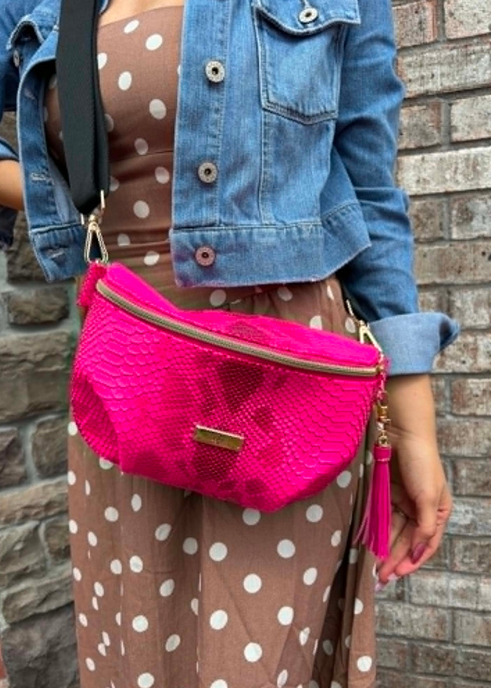 Makeup Junkie Bags - Hot Pink Copperazzi Sidekick [Pre-Order]