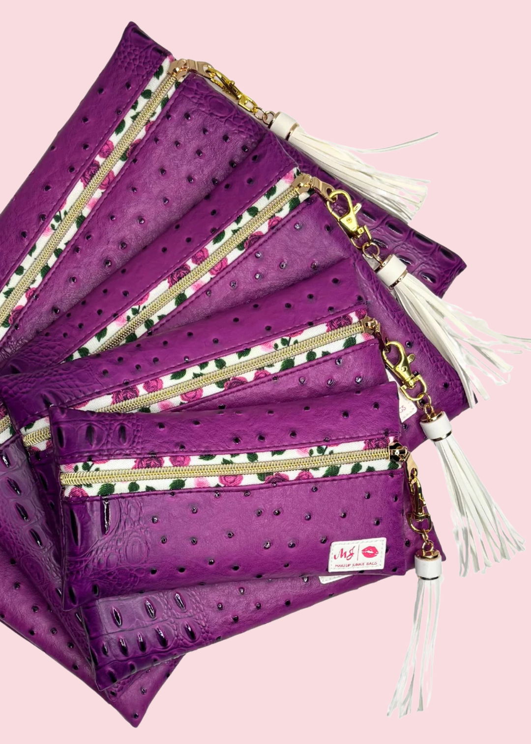 Makeup Junkie Bags - Wisteria Travel Bags [Pre-Order]