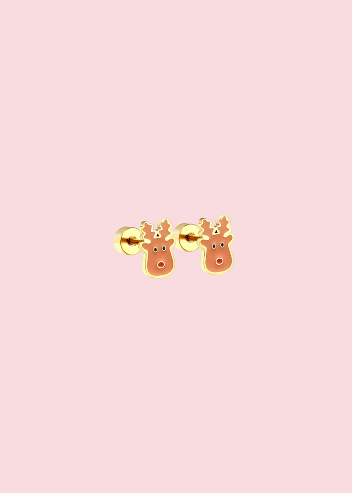 Linny Co. - Rudolph Screwback Studs