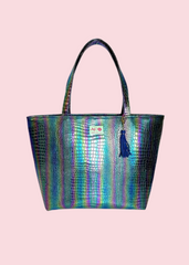 Makeup Junkie Bags - Mermaid Gator Tote [Pre-Order]