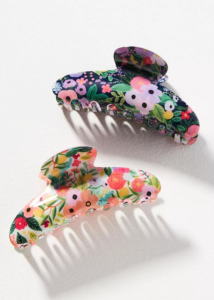 Rifle Paper Co. - Garden Party Large Claw Clip Set