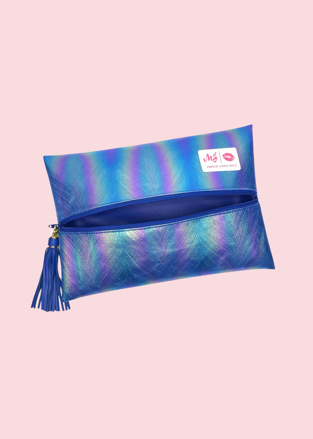 Makeup Junkie Bags - Venice Rainbow Flat Lay Bag [Pre-Order]