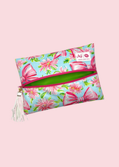 Makeup Junkie Bags - Sweetheart Bow Flat Lay Bag [Ready to Shjp ]