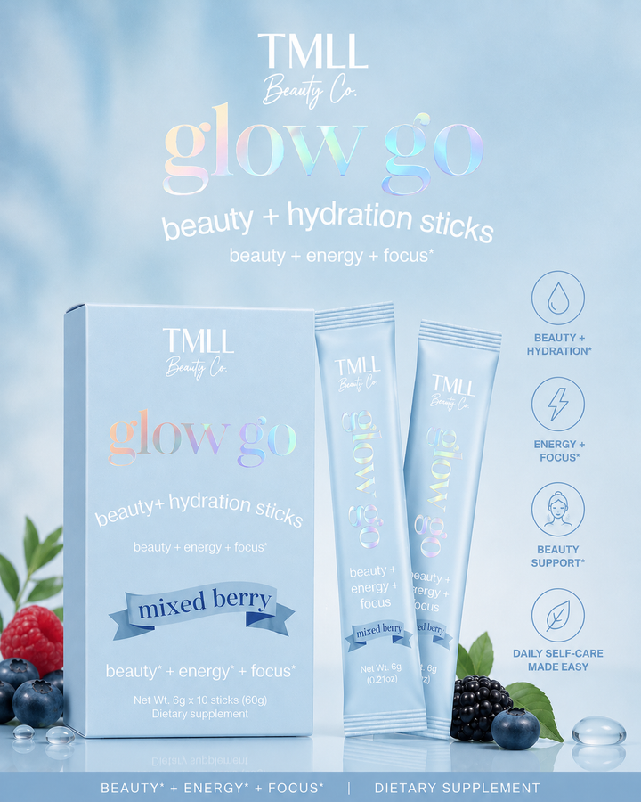TMLL Beauty Co. - Glow Go Wellness Drinks - Berry Bliss