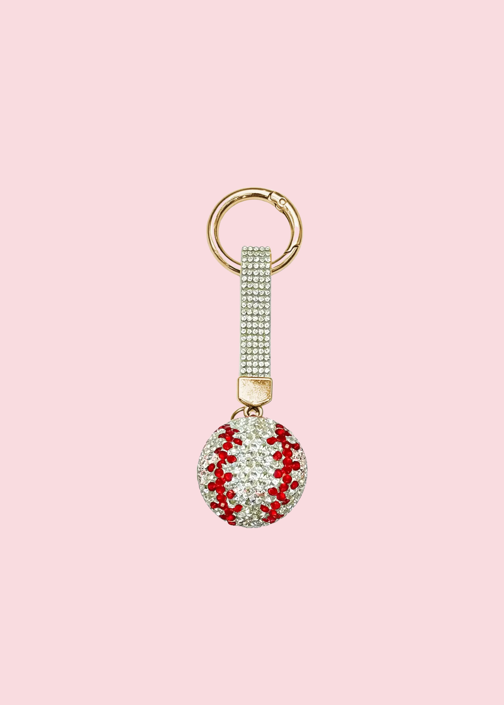 Glamfox - Baseball Bling Bag Charm