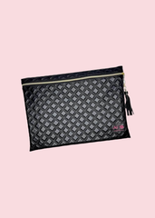 Makeup Junkie Bags - Heirloom Onyx Jumbo Top Zip [Pre-Order]