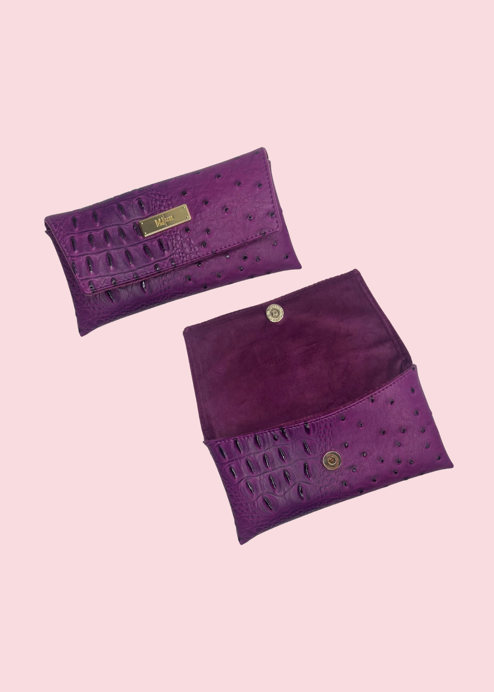 Makeup Junkie Bags - Wisteria Luxe Sunglass Case [Pre-Order]