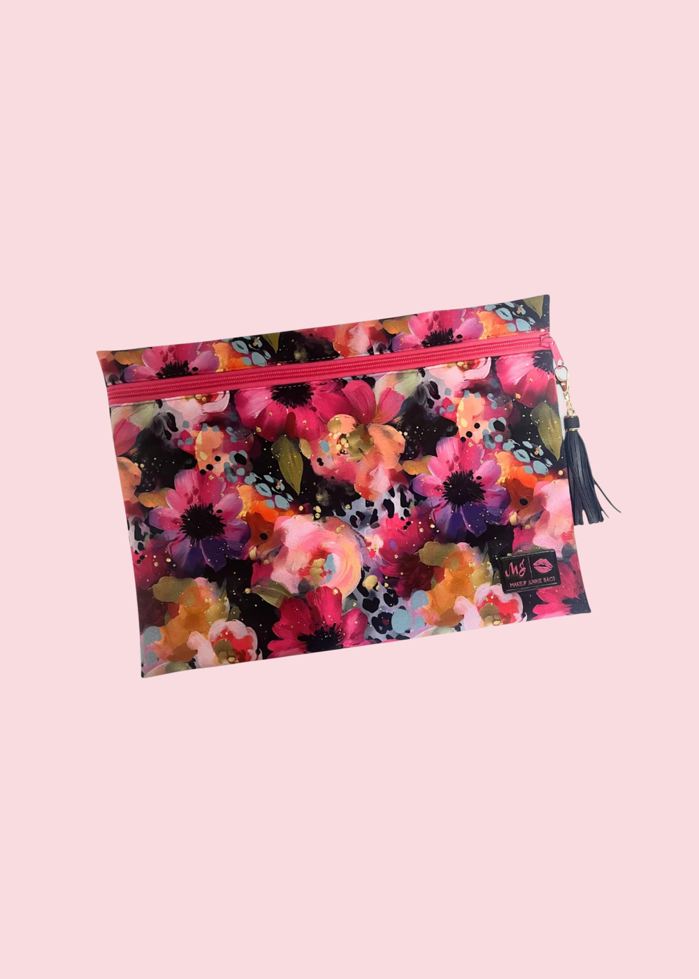 Makeup Junkie Bags - Wild Bloom Jumbo Top Zip [Pre-Order]