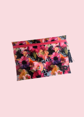 Makeup Junkie Bags - Wild Bloom Jumbo Top Zip [Pre-Order]
