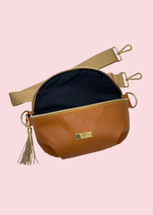 Makeup Junkie Bags - Cafe Noir Luxe Sidekick [Pre-Order]