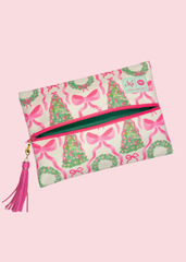 Makeup Junkie Bags - Wreath Witherspoon Travel Bags [Pre-Order] - Ships Mid November