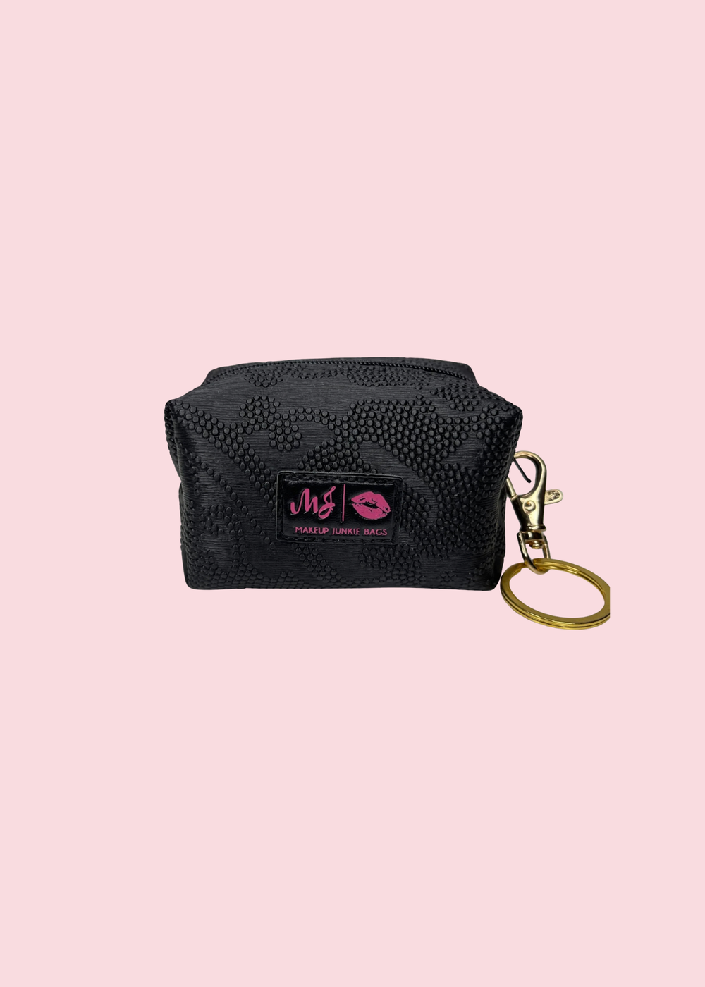 Makeup Junkie Bags - Bridal Onyx Bitty Bobbie [Pre-Order]