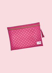 Makeup Junkie Bags - Heirloom Rose Jumbo Top Zip [Pre-Order]
