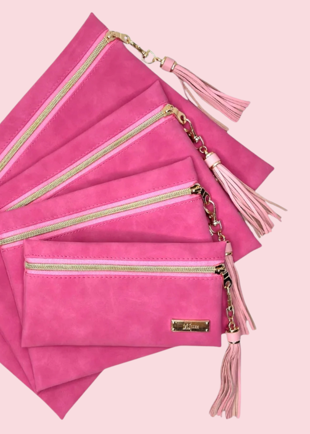 Makeup Junkie Bags - Suede Soul Candy Luxe Top Zip [Pre-Order]