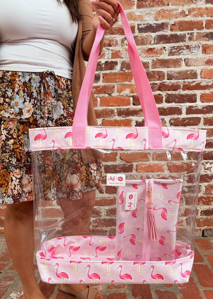 Makeup Junkie Bags - Flamingo Society Travel Bags [Pre-Order]