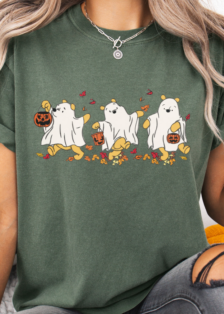 Glamfox  - Honey Bear Ghost Graphic Tee