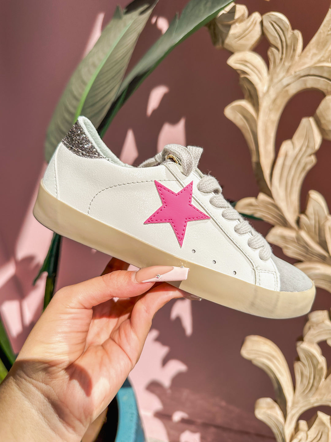 Shu Shop - Paris Pink Star Sneaker [Kids]