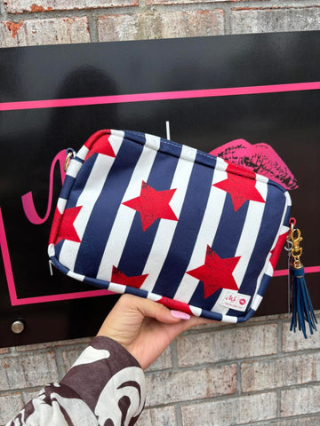 Makeup Junkie Bags - Stars and Stripes Uptown [Pre-Order]