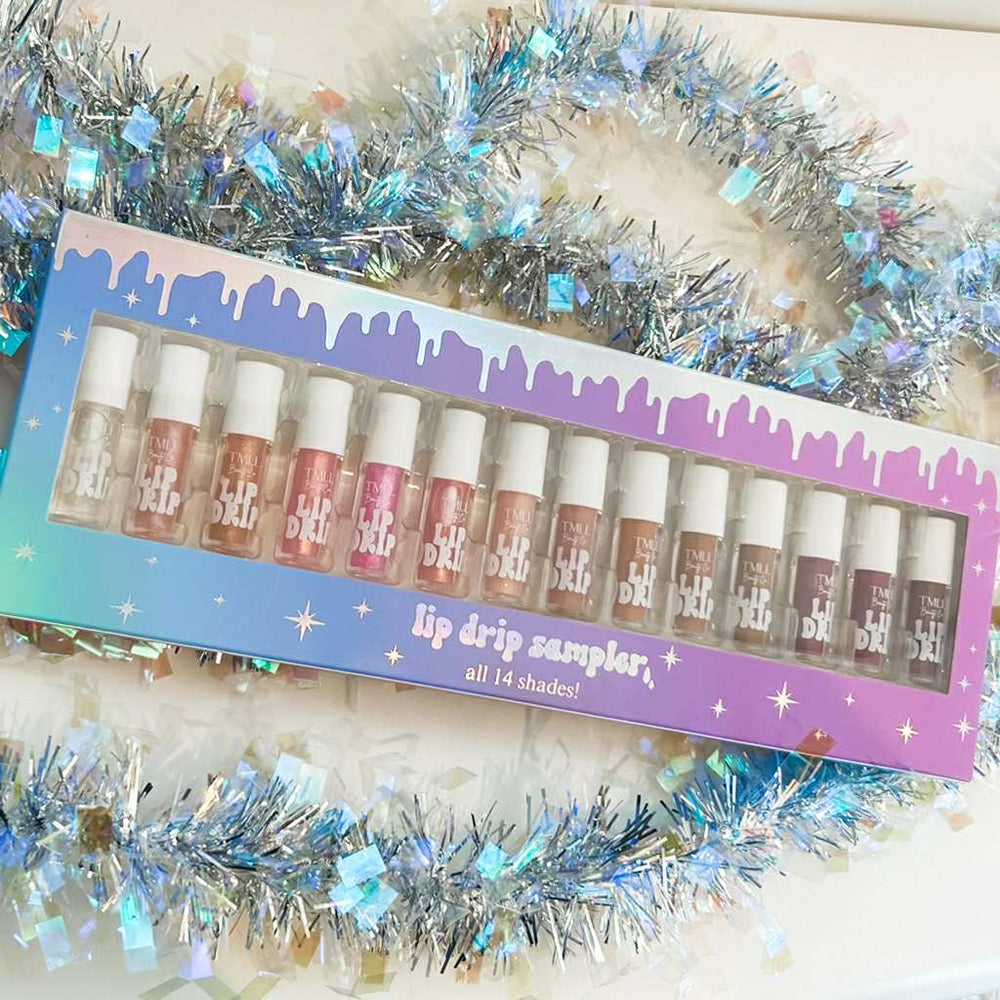 TMLL Beauty Co. - Holiday Mini Lip Drip Sampler Kit - All 14 Shades